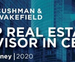 Cushman & Wakefield získava ocenenie Euromoney: Najlepší poradcovia a konzultanti v oblasti komerčných realít v CEE regióne a celosvetovo