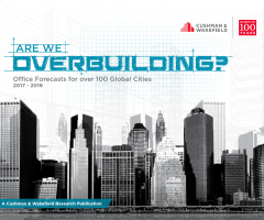 Predpoveď vývoja kancelárskych priestorov pre viac ako 100 miest 2017 - 2019